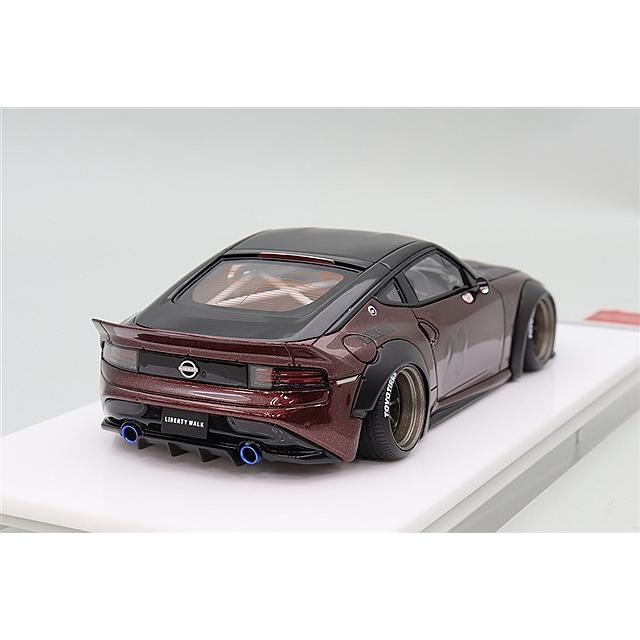 アイドロン 1/43 LB Nation フェアレディZ RZ34 バーガンディ/RS