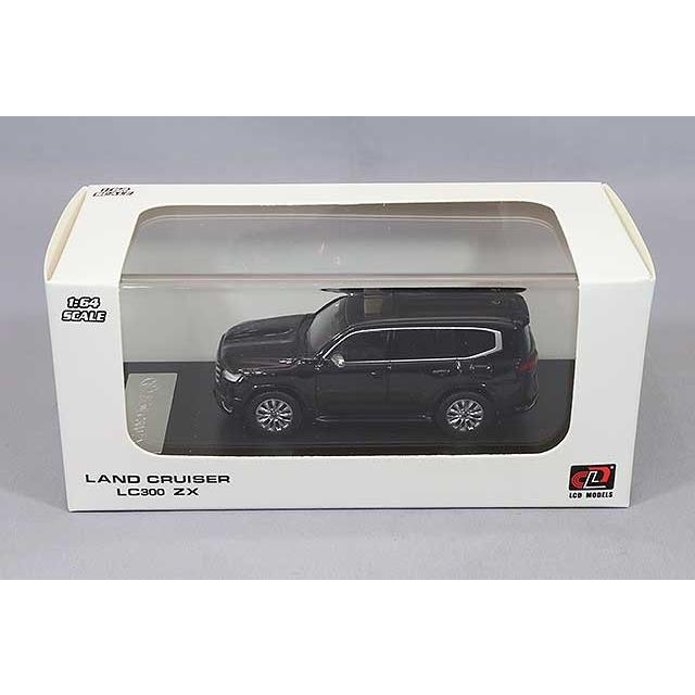 ミニカー/完成品 LCDモデル 1/64 トヨタ LC300-ZX ブラック : キッド