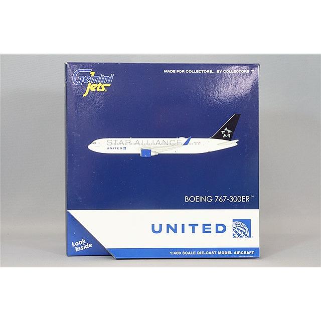 ジェミニジェッツ 1/400 ボーイング 767-300ER ユナイテッド航空