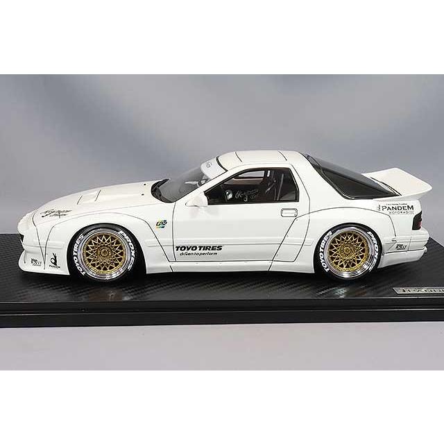 イグニッションモデル 1/18 パンデム RX-7 (FC3S) ホワイト/パンデム