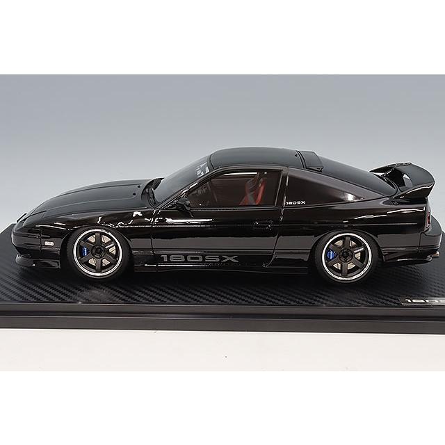 イグニッションモデル 1/18 日産 180SX TYPE X (RPS13) ブラック