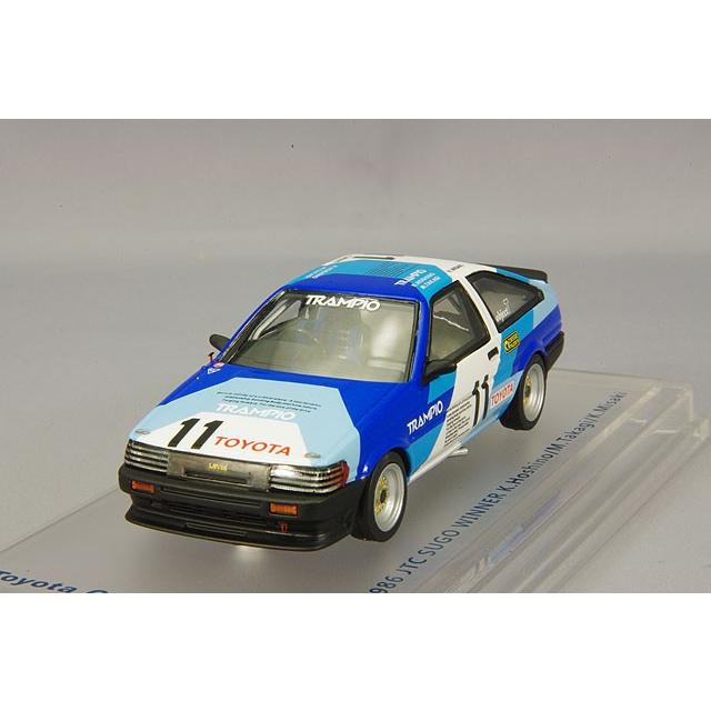 ミニカー/完成品 ENIF 1/43 トヨタ カローラ レビン TRAMPIO 1986 JTC