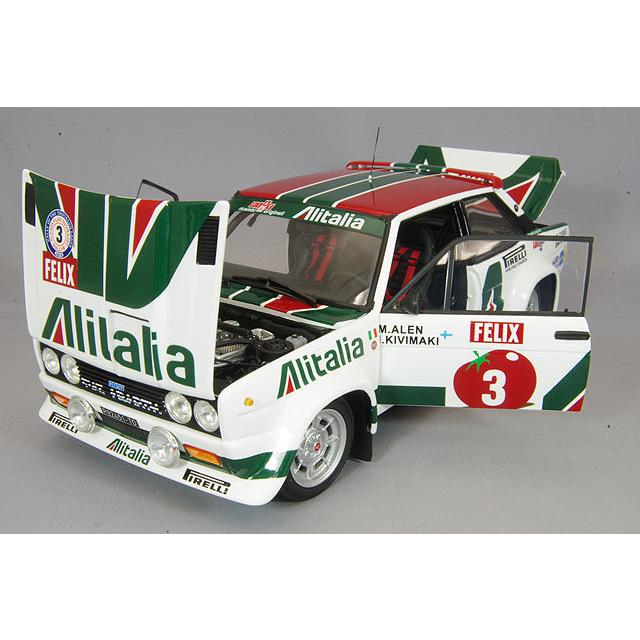 ミニカー/完成品 京商 1/18 フィアット 131 アバルト ラリー 1978 1000