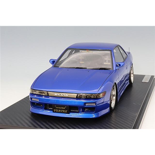 イグニッションモデル 1/18 VERTEX S13 シルビア ブルーメタリック