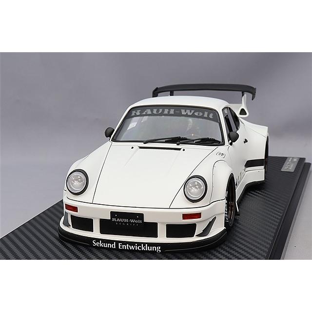 イグニッションモデル 1/18 RWB 930 マットホワイト/WORKマイスターS1