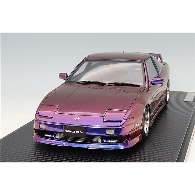 イグニッションモデル 1/18 日産 180SX タイプX (RPS13) パープル