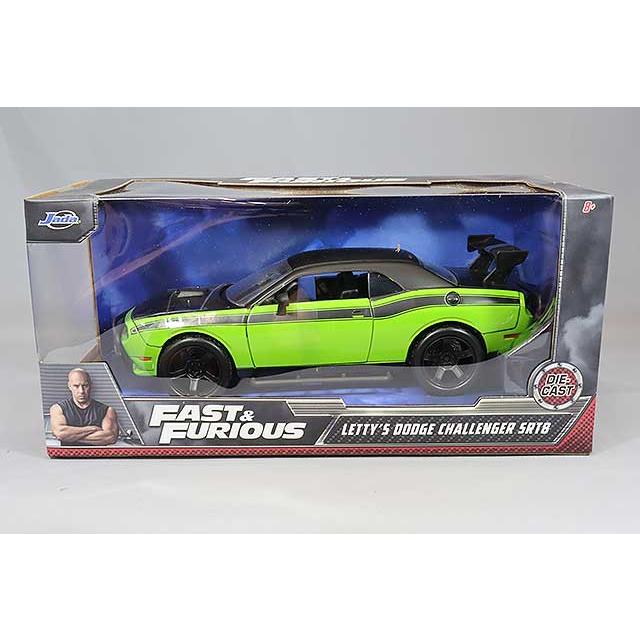 JADA 1/24 ダッジ チャレンジャー SRT8 オフロード グリーン 