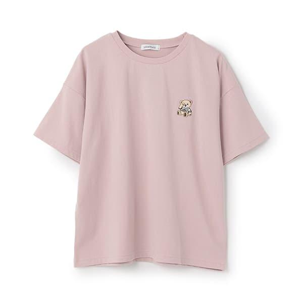 LOVETOXIC 爆買 半袖Tシャツ ベアー刺しゅう ラブトキシック クマ 刺繍