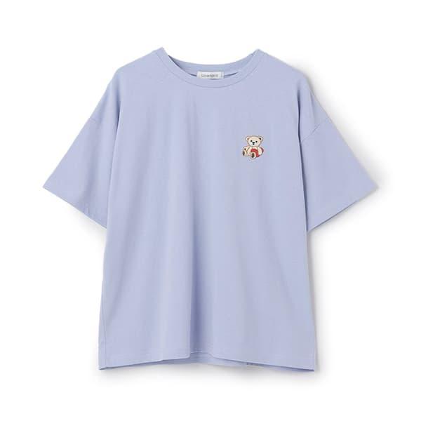 LOVETOXIC 爆買 半袖Tシャツ ベアー刺しゅう ラブトキシック クマ 刺繍