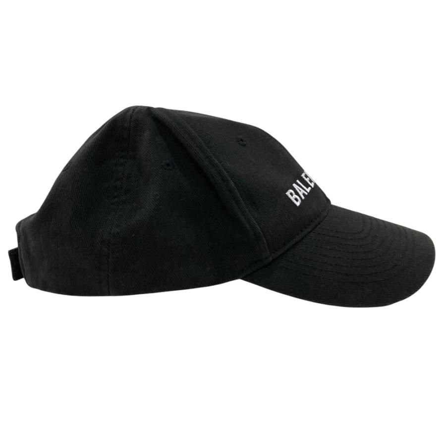 BALENCIAGA（バレンシアガ） 美品 ロゴ刺繍 キャップ 帽子 Lサイズ