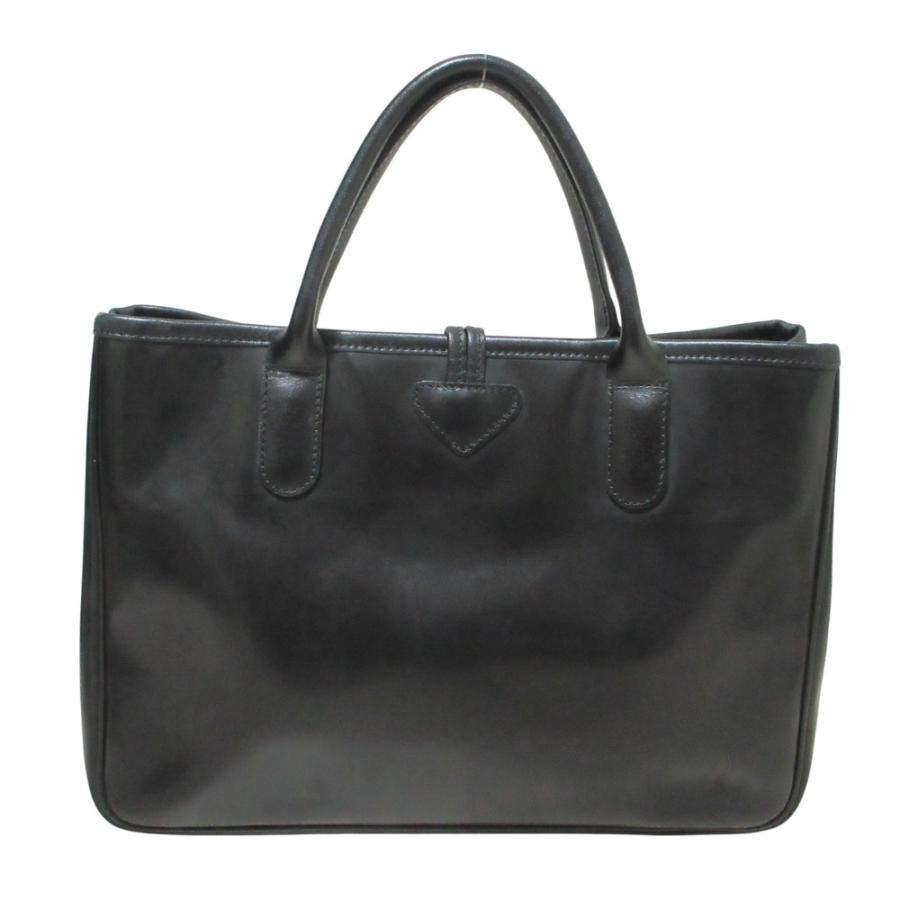LONGCHAMP（ロンシャン） 美品 ロゾ レザートートバッグ ハンドバッグ