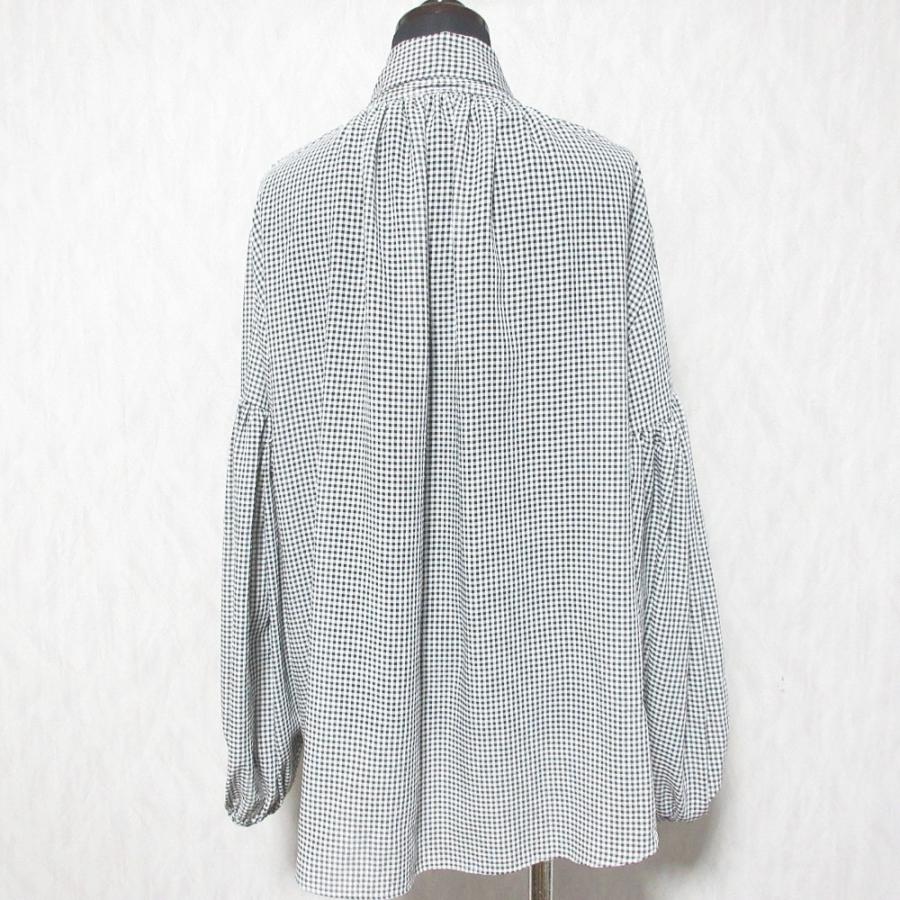 Mila Owen（ミラオーウェン） 美品 24SS Mila Owen ボウタイ付き袖