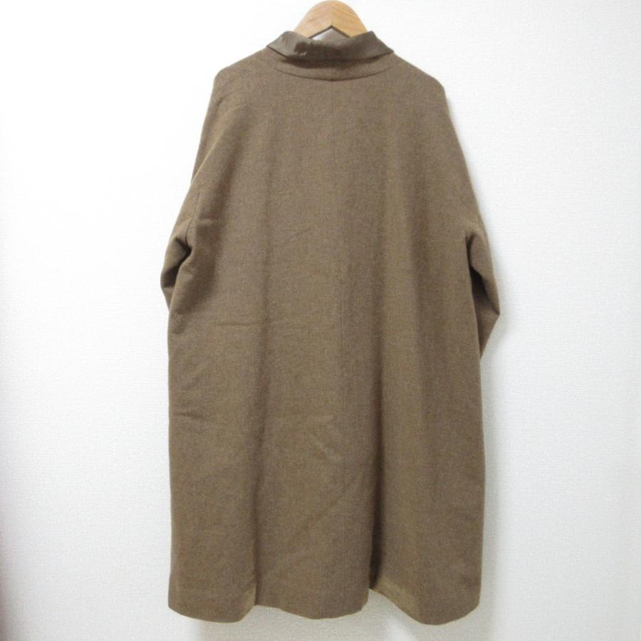 良品 JURGEN LEHL ヨーガンレール ウール100％ ショールカラーコート M