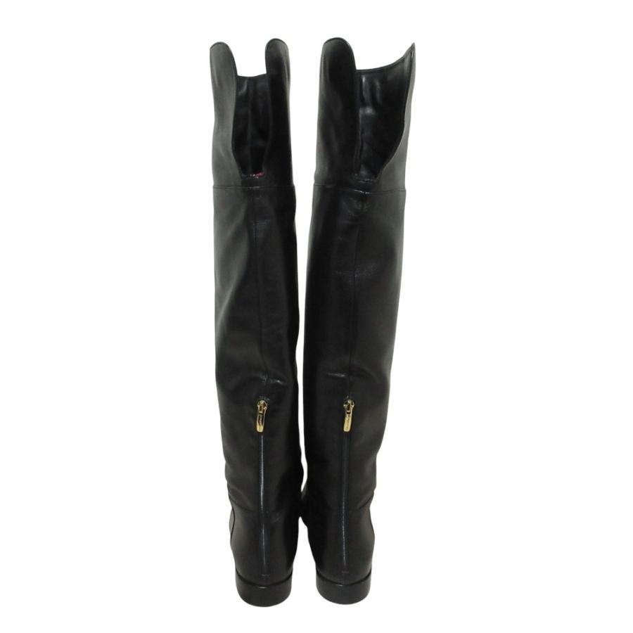 Sergio rossi（セルジオロッシ） 美品 レザーニーハイブーツ 39 約26cm