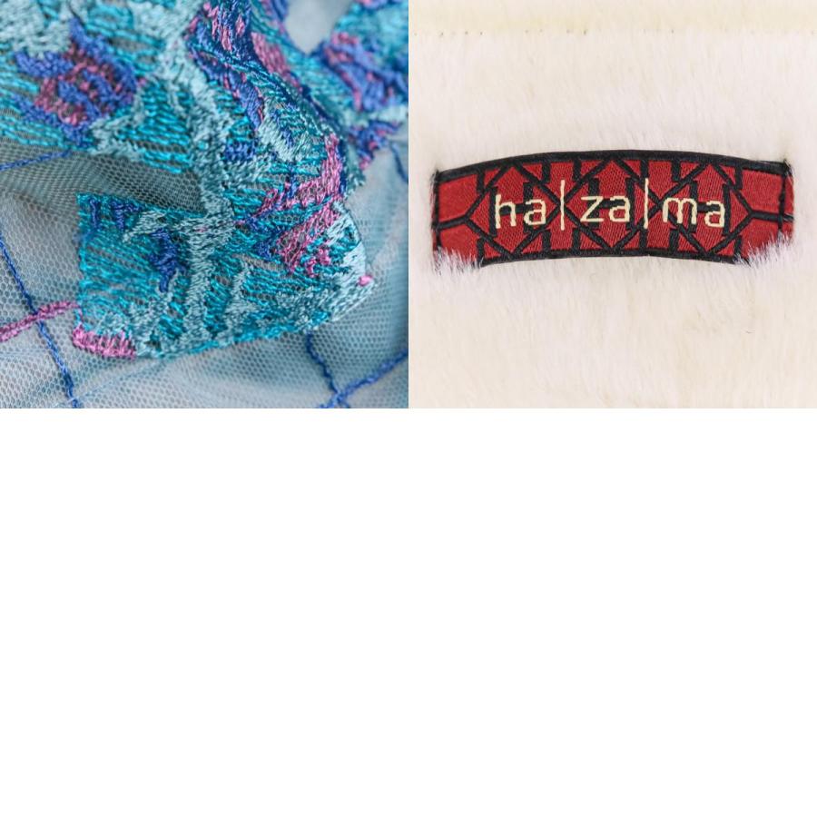 美品 hazama ハザマ 無知へと達するレーススヌード チュール刺