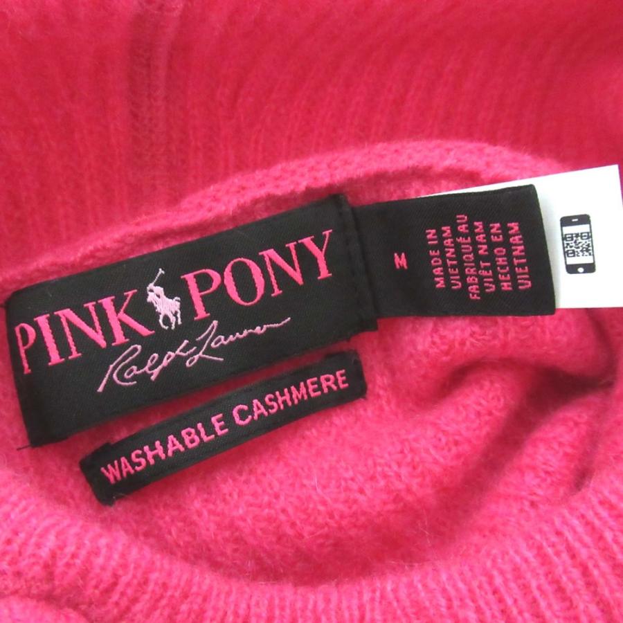 美品 PINK PONY ピンクポニー ラルフローレン カシミヤ100％ ポニー