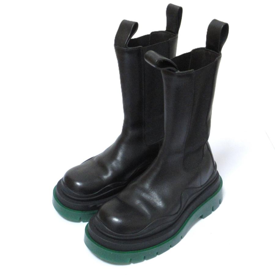 美品 BOTTEGA VENETA ボッテガヴェネタ ミリタリーカーフ ボリューム