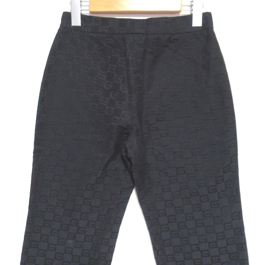GUCCI（グッチ） 美品 トムフォード期 Gロゴ ジャガード 総柄 パンツ