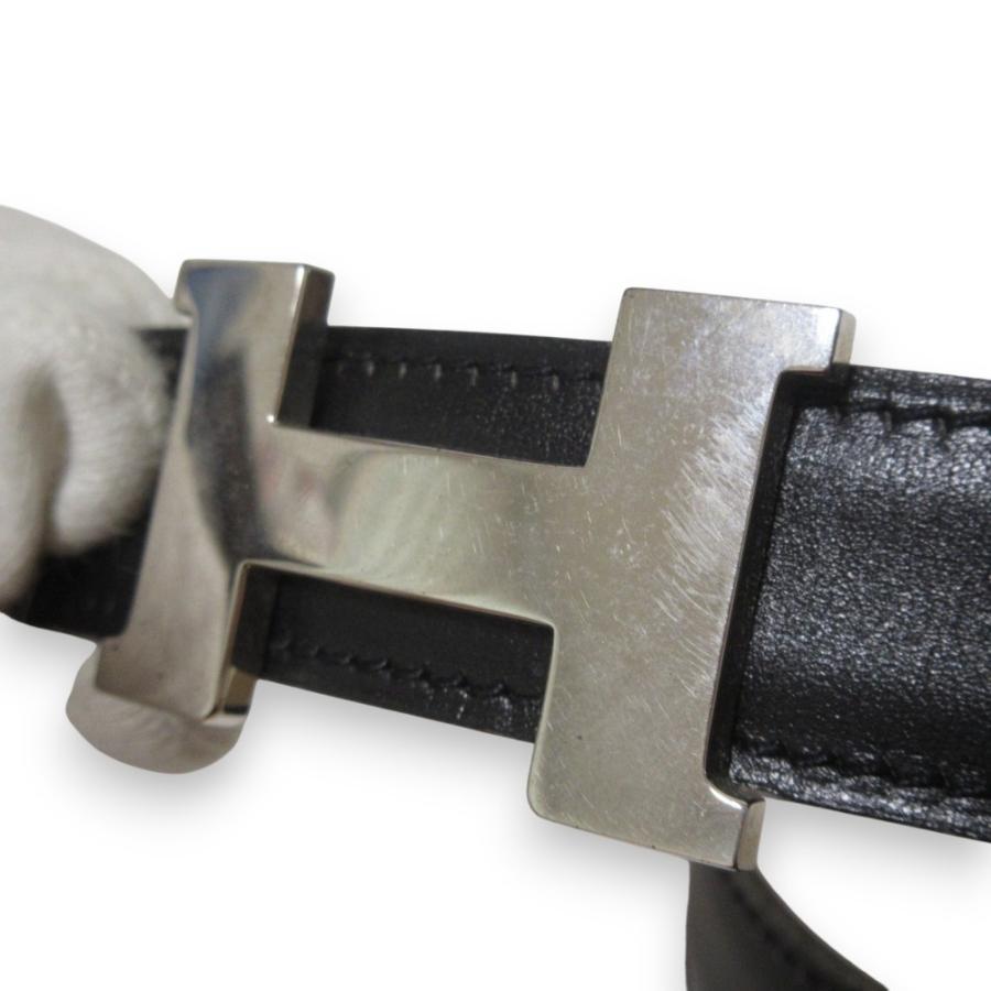 HERMES（エルメス） 良品 コンスタンス Hロゴバックル レザー ベルト