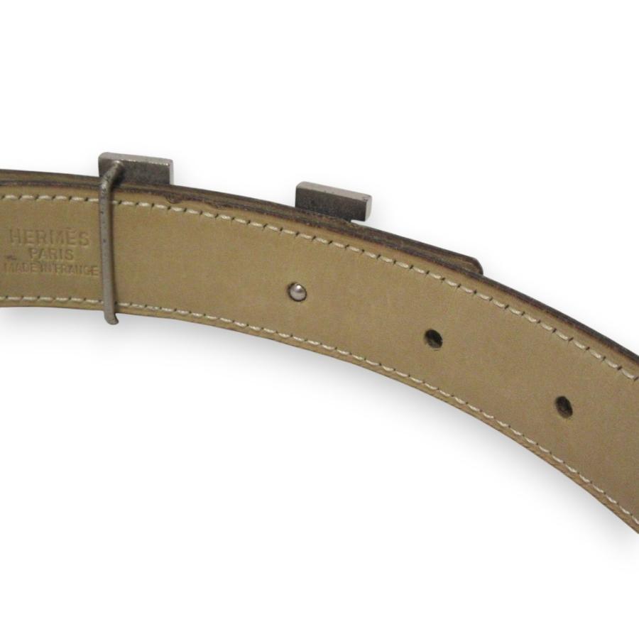 HERMES（エルメス） 良品 コンスタンス Hロゴバックル レザー ベルト