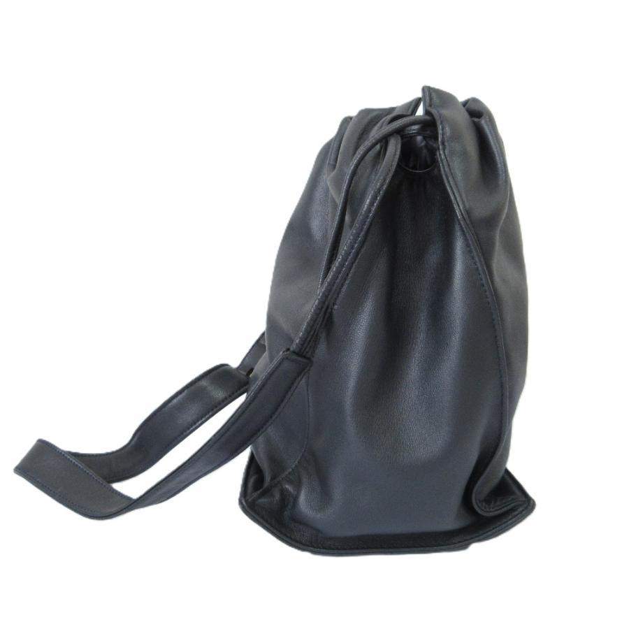 LOEWE（ロエベ） 良品 アナグラム ナッパレザー 巾着ポーチ ワン