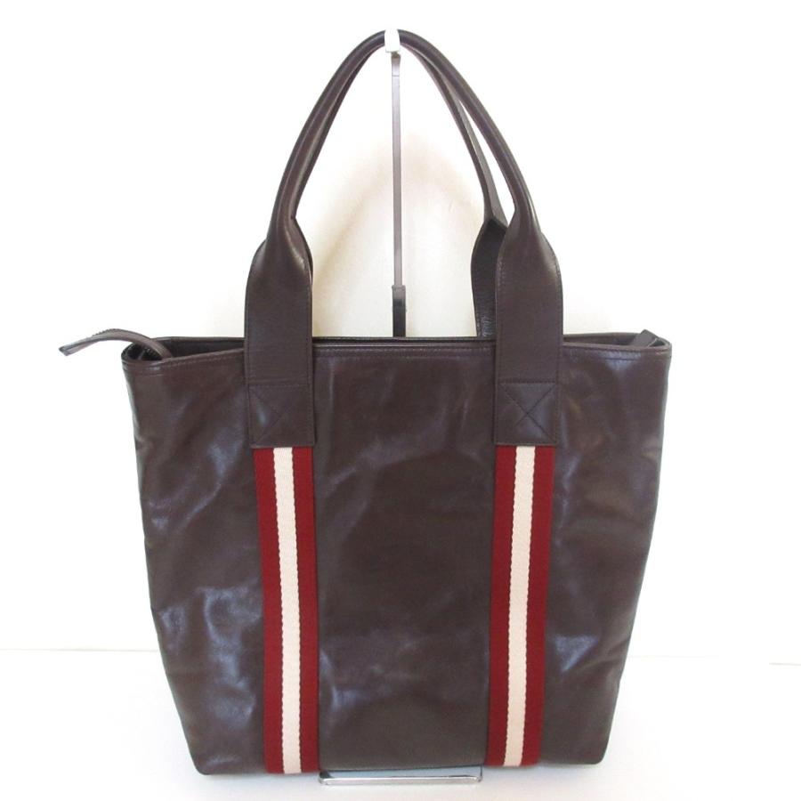 美品 BALLY バリー トレインスポッティング TACILO レザー 2way トート
