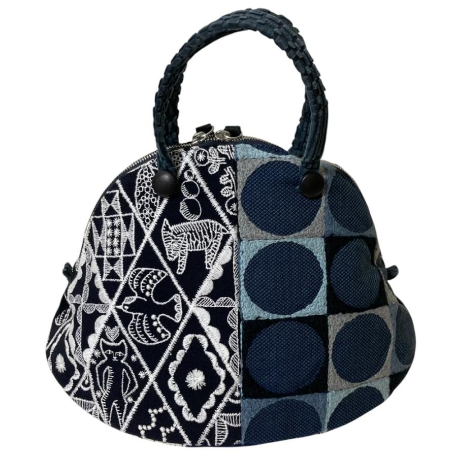 mina perhonen（ミナペルホネン） 美品 bell bag ハンドバッグ pi0305