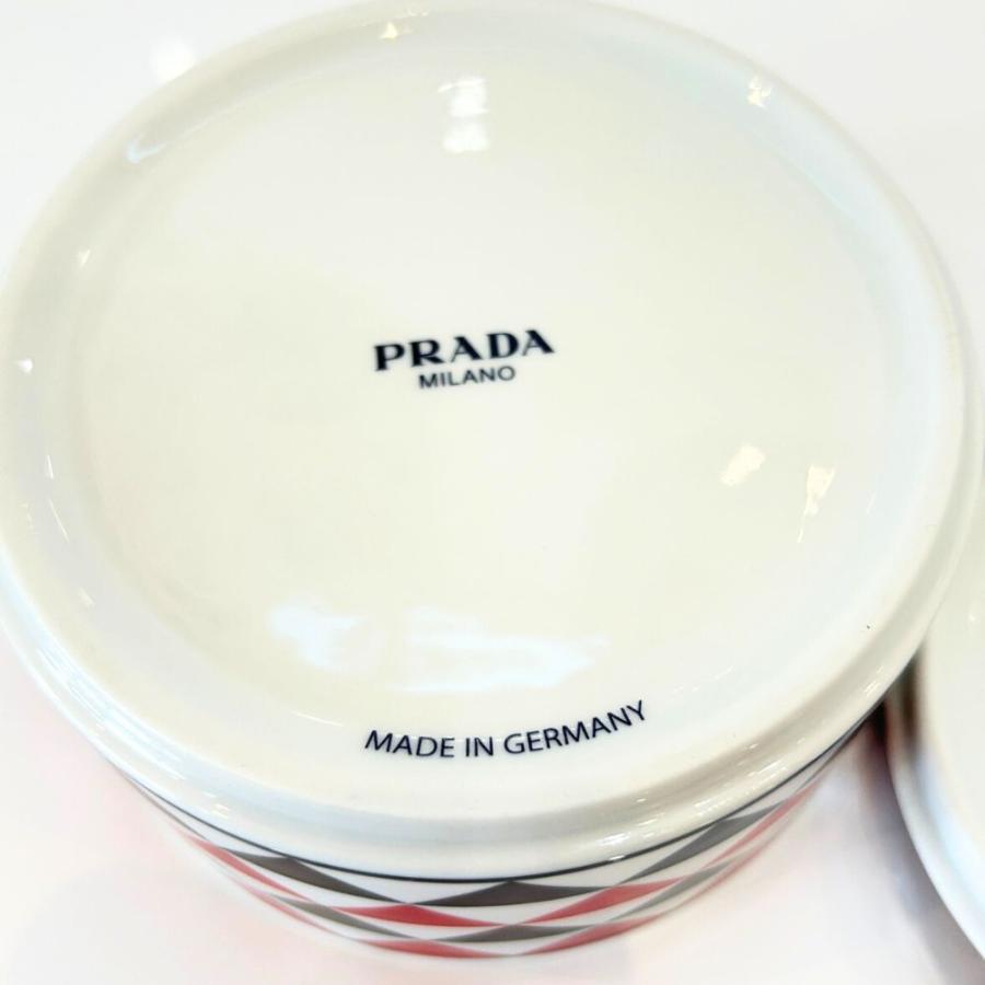 PRADA（プラダ） 未使用 PORTA OGGETTI トライアングル ポーセリング
