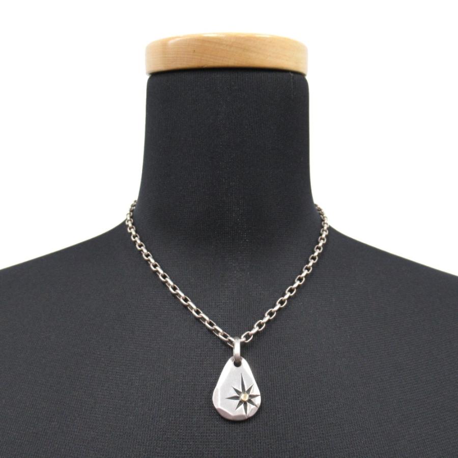 良品 BIG HAND ビッグハンド サンマーク プレート ネックレス