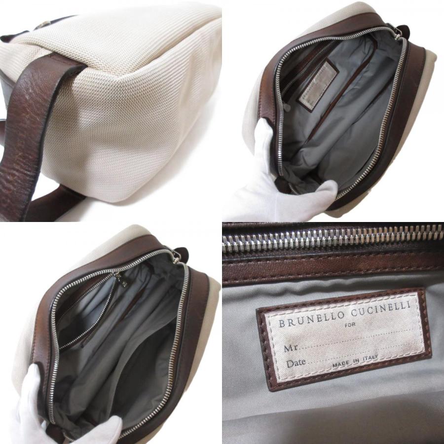 BRUNELLO CUCINELLI（ブルネロクチネリ） 良品 ナイロンキャンバス