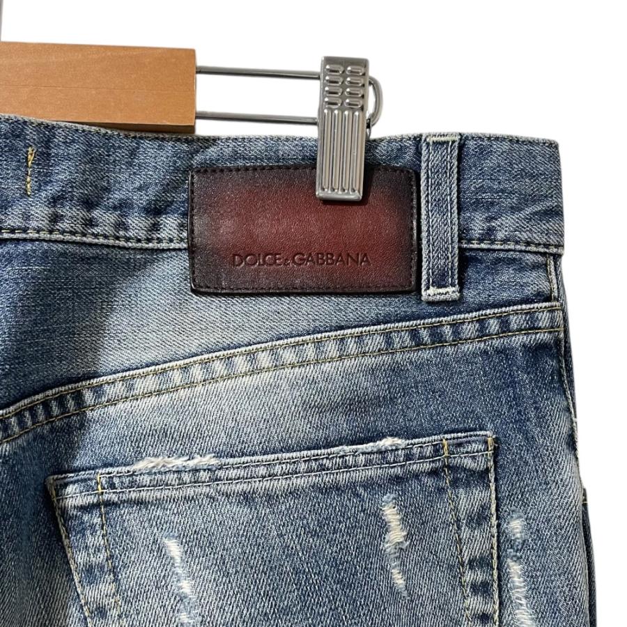 DOLCE&GABBANA（ドルチェ & ガッバーナ） 美品 ダメージ加工 デニム