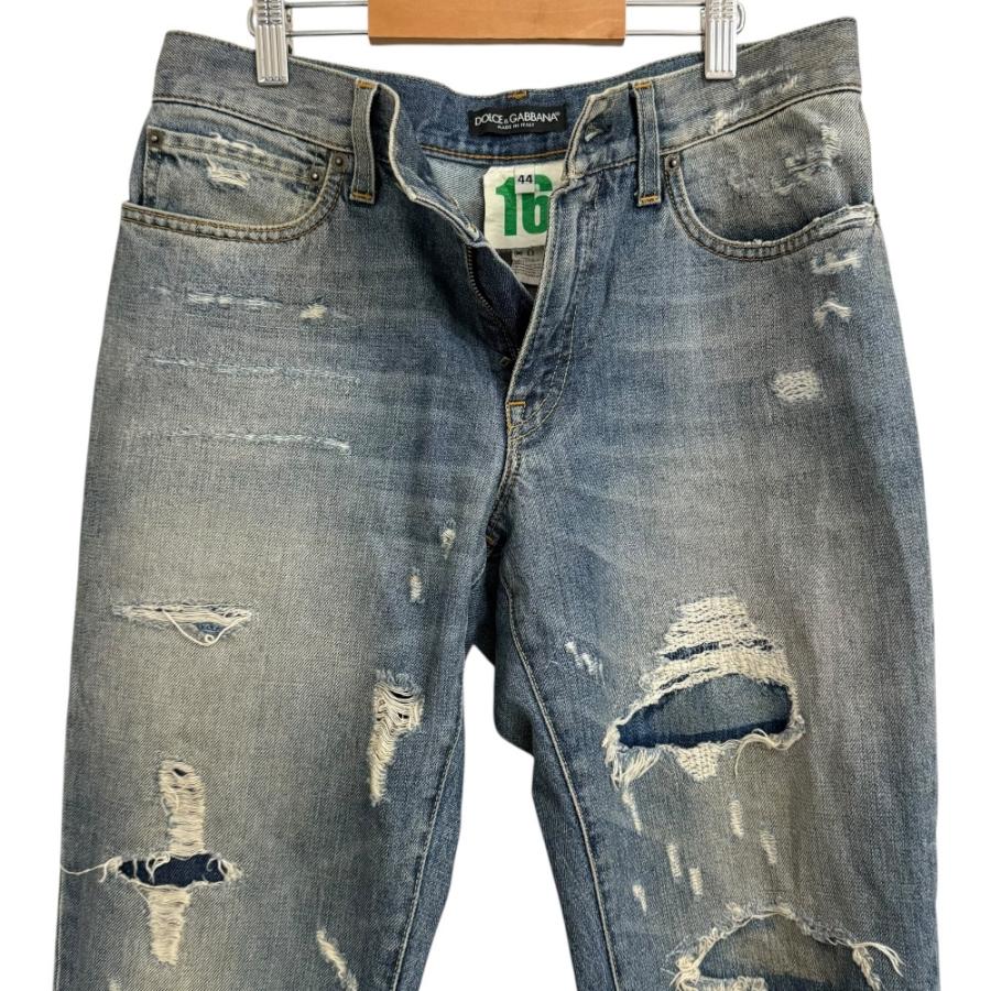 DOLCE&GABBANA（ドルチェ & ガッバーナ） 美品 ダメージ加工 デニム