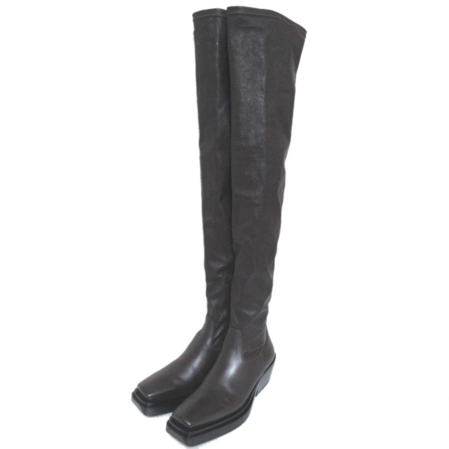 美品 BOTTEGA VENETA ボッテガヴェネタ ストレッチ ナッパレザー