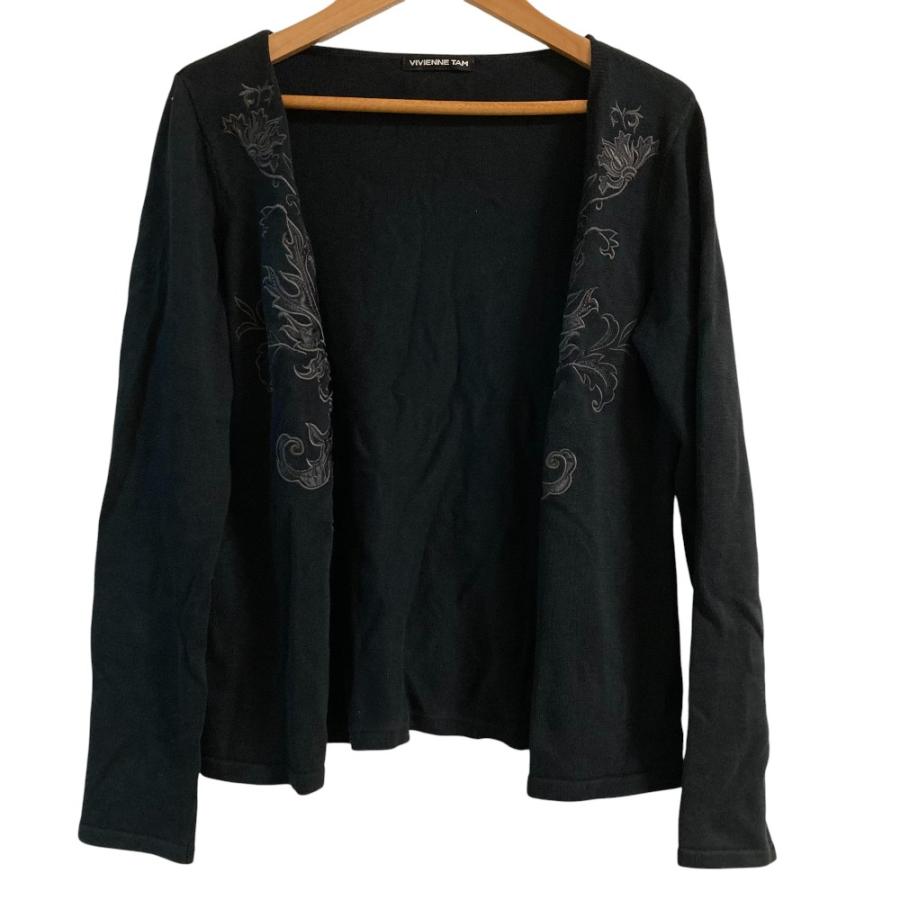 VIVIENNE TAM（ヴィヴィアンタム） 美品 刺繍ニットカーディガン