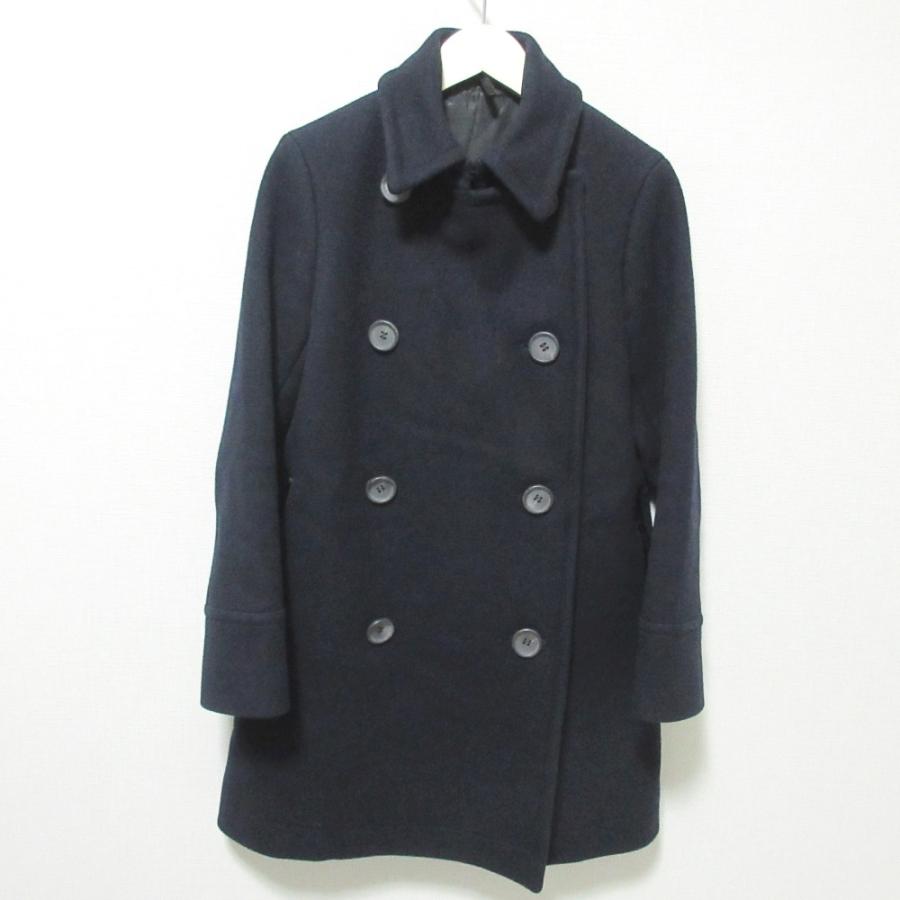 THE RERACS（ザ リラクス） 良品 ダブルブレスト メルトン Pコート