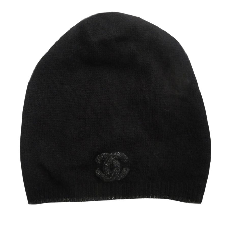 CHANEL（シャネル） 未使用 ココマーク カシミヤ シルク ニット帽