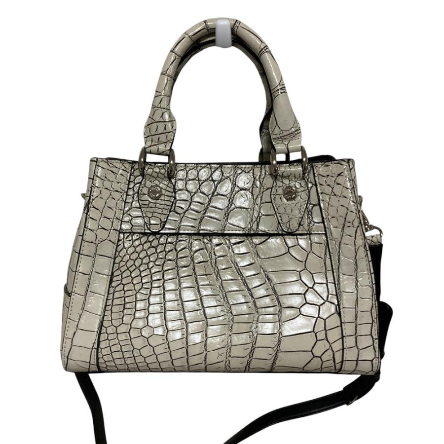 良品 CROIX ROYAL クロワロイヤル JRA クロコダイルレザー 目地染め