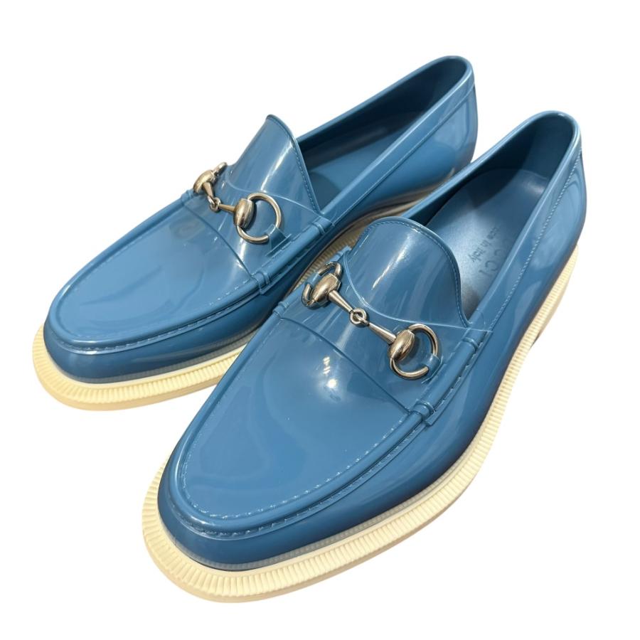 GUCCI（グッチ） 良品 ラバー ホースビットローファー サイズ6 約25cm