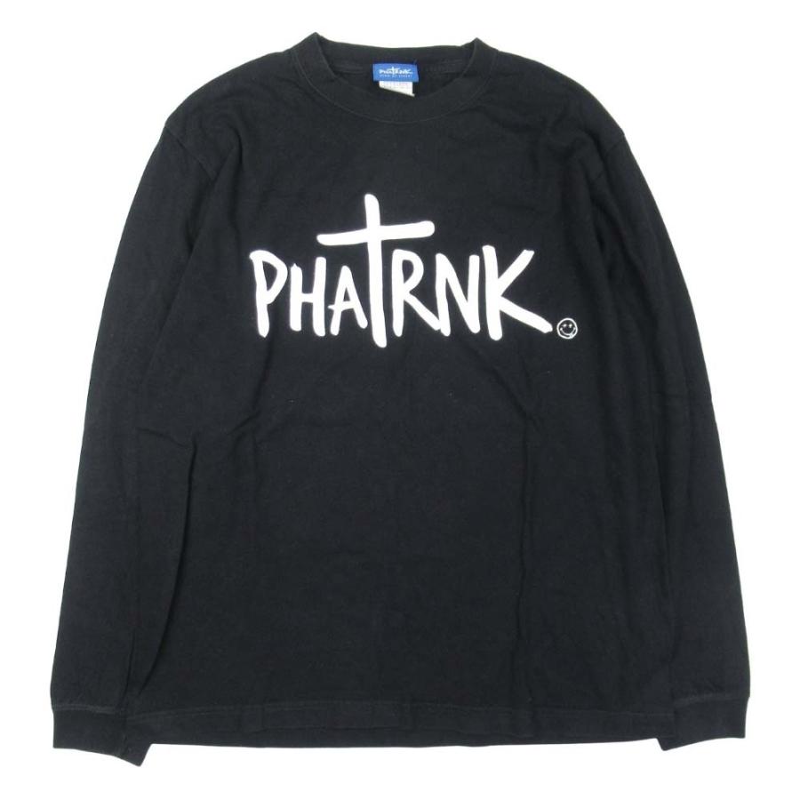 良品 PHATRNK ファットランク ロゴプリント Tシャツ 長袖 ロンT