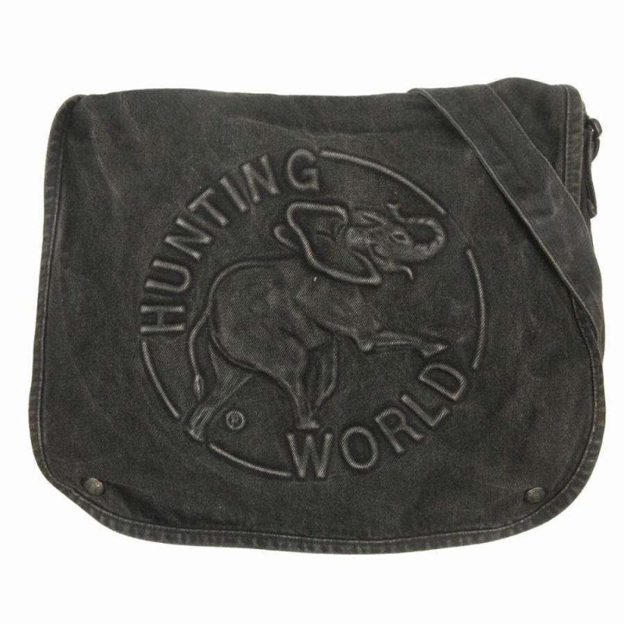 Hunting World（ハンティング・ワールド） 美品 デニム エンボスロゴ
