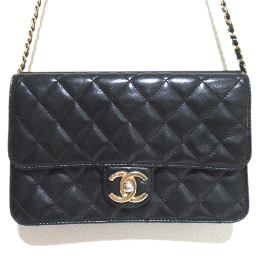 CHANEL（シャネル） 美品 マトラッセ ココマーク ターンロック