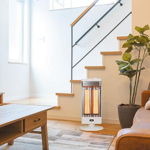 アラジン（Aladdin） 電気ストーブ 遠赤グラファイトヒーター ホワイト