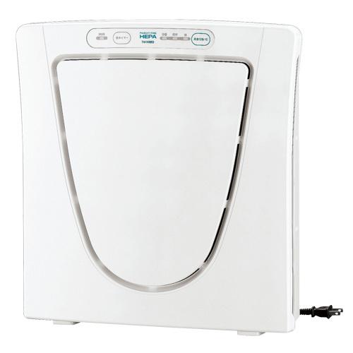 ツインバード 空気清浄機 ファンディファイン ヘパ 12畳用 ホワイト AC