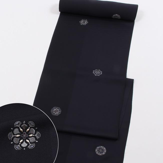 きもの 和 小紋 着物 反物 単衣 袷 正絹 飛び柄 刺繍 正絹 反物 洋華紋