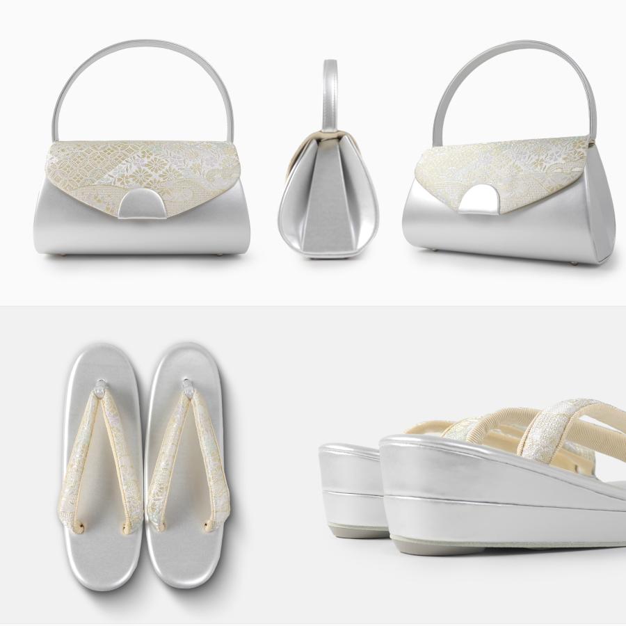 NISHIORI 草履バッグセット 帯地が美しい フォーマル 高級 かぶせ