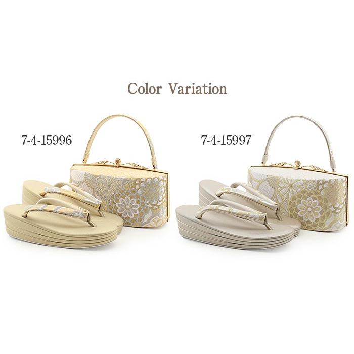 Kisste（キステ） 草履バッグセット 成人式 振袖用 世美庵 M Lサイズ