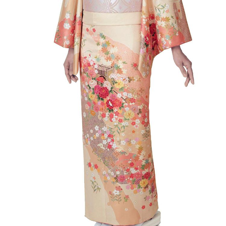 H.L（アッシュ・エル） 訪問着 フルセット 18点 洗える 着物 帯 長襦袢