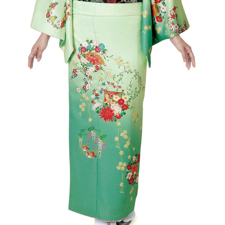 H.L（アッシュ・エル） 訪問着 フルセット 18点 洗える 着物 帯 長襦袢