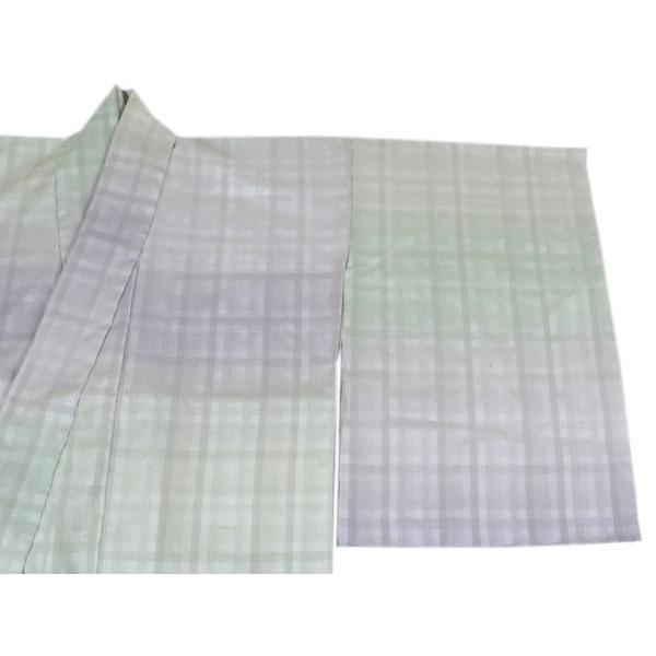 紬 着物 正絹 反物 小千谷 仮絵羽 絵羽小紋 仕立て無料 大新織物謹製