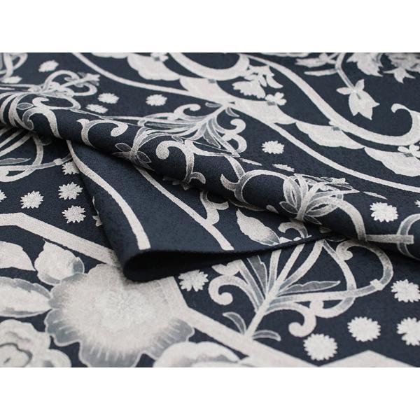 正絹 小紋 反物 フルオーダー 仕立て付き 着物 和装 和服 丹後ちりめん